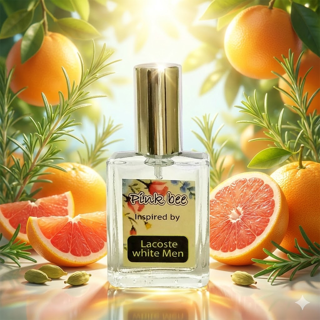 Pink Bee Inspired by Lacoste white (15ml)